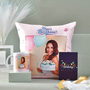 Personalized Combo of Mug and Cushion