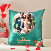 Beautiful Personalized Anniversary Cushion