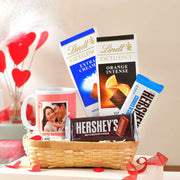 Basket of Love Mug and Chocolates