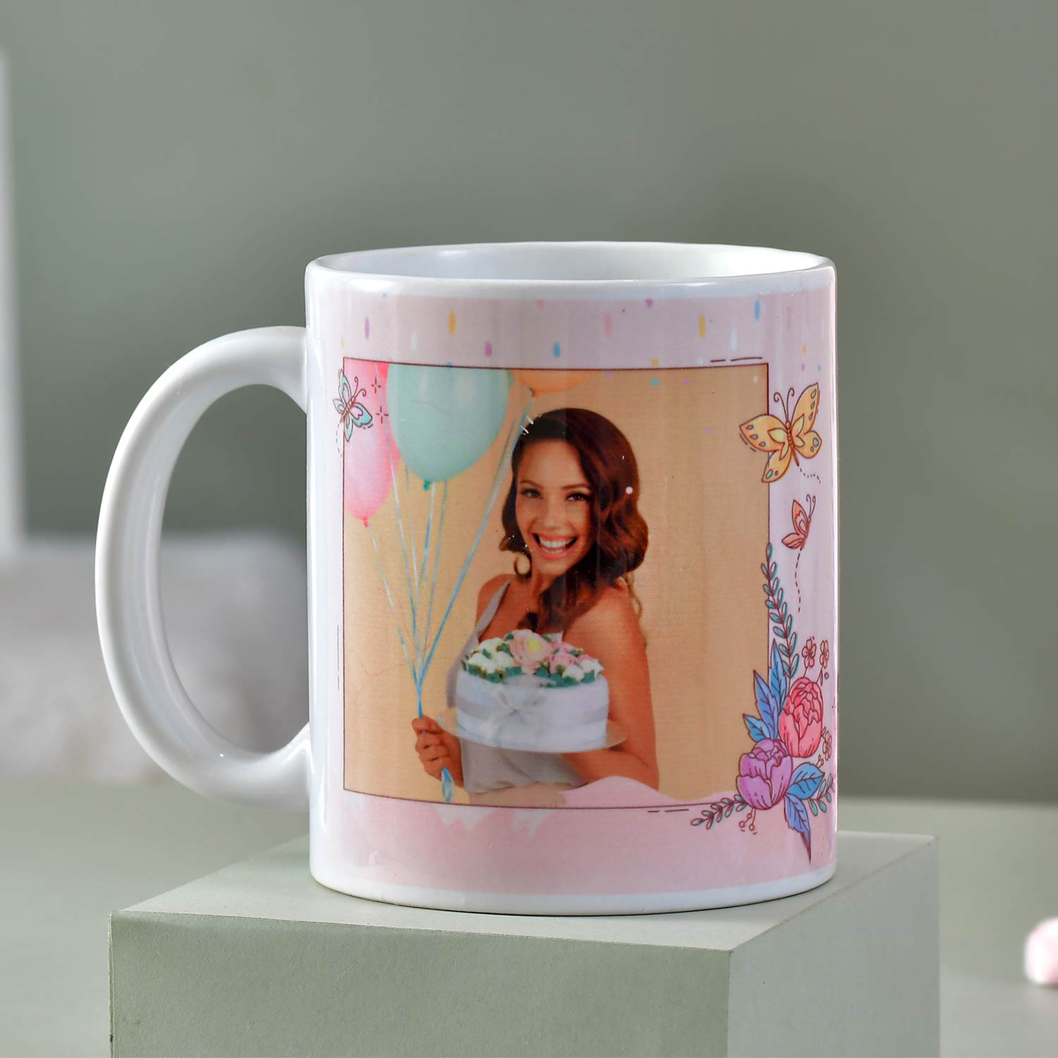 Personalized Combo of Mug and Cushion