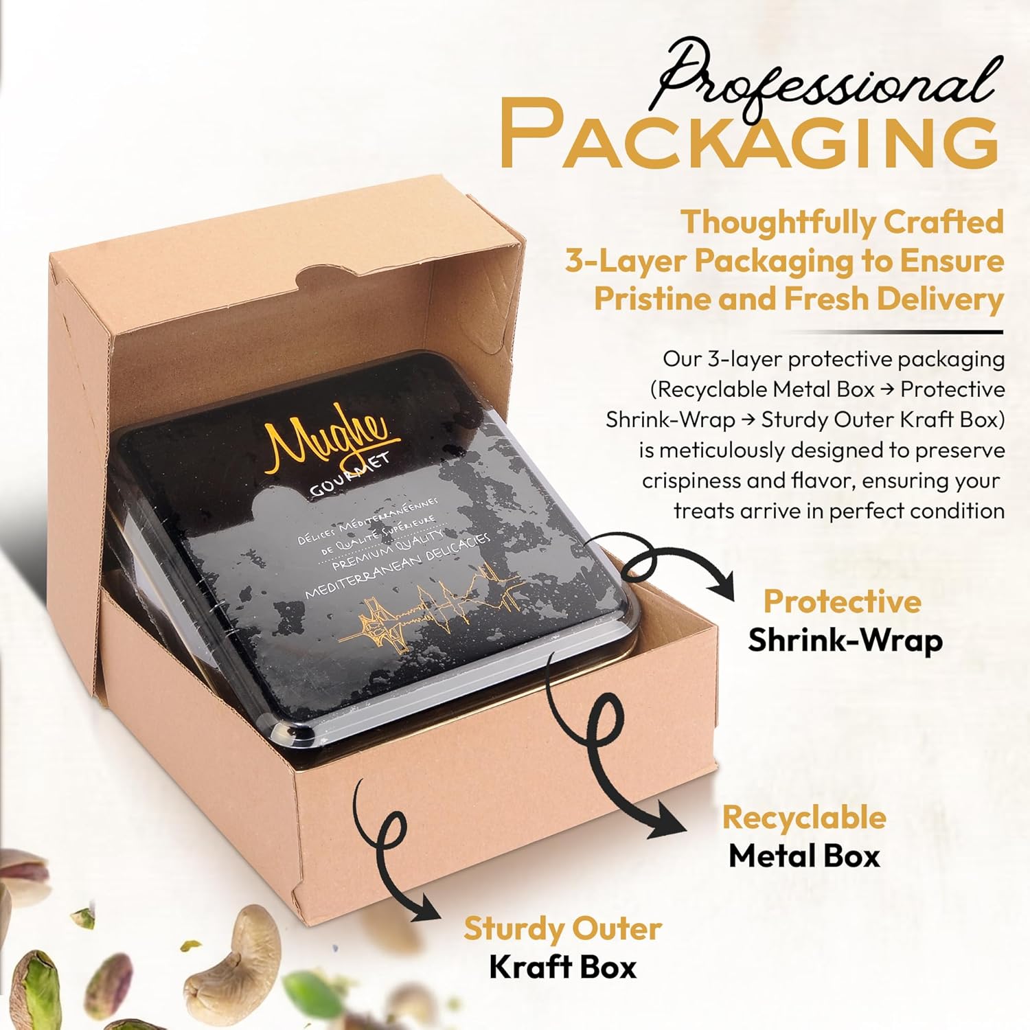 Luxury Baklava Pastry Gift Box