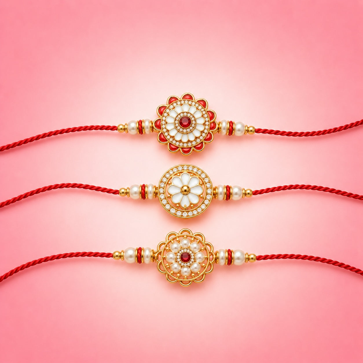 Set Of 3 Rakhi