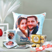 Anniversary Special Personalised Gift with Rocher Chocolate