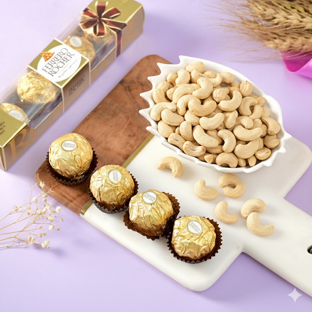 Bhaidooj Kalava With Ferrero & Cashews