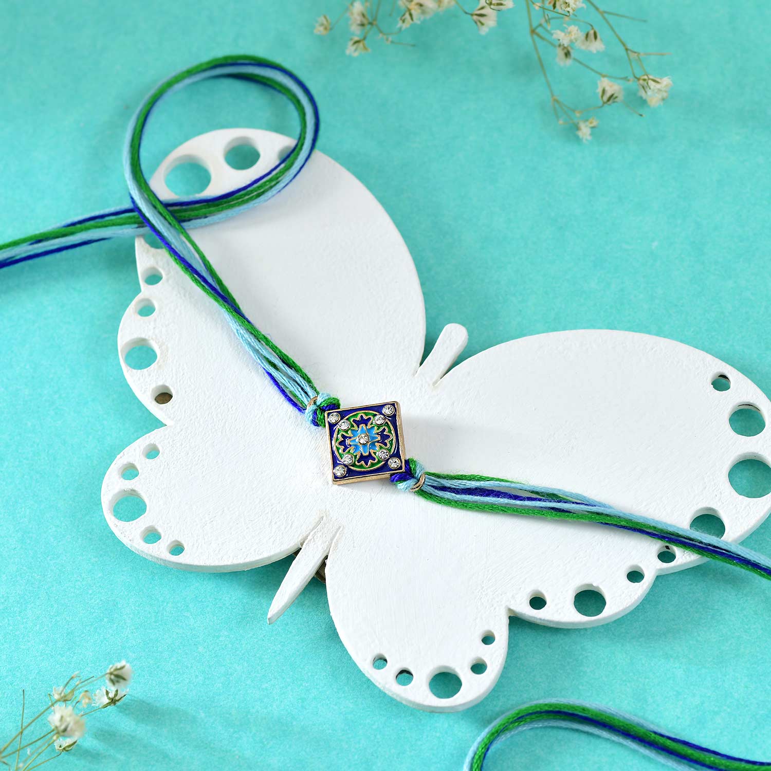 Rangoli Rakhi With Lindt Chocolate