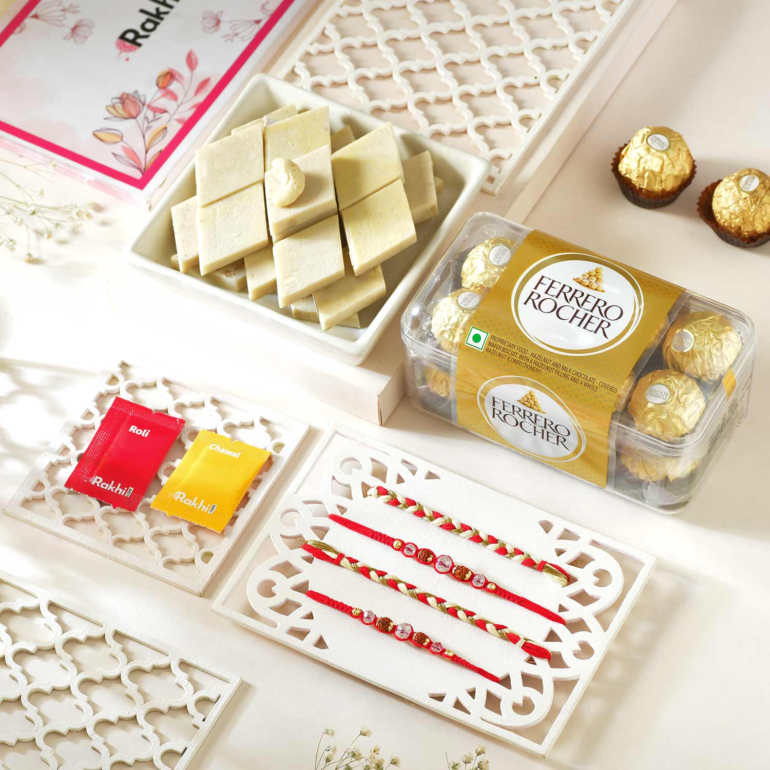 Blessings Rudraksh Rakhi Hamper