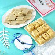 Evil-Eye Protection Rakhi With Sweets