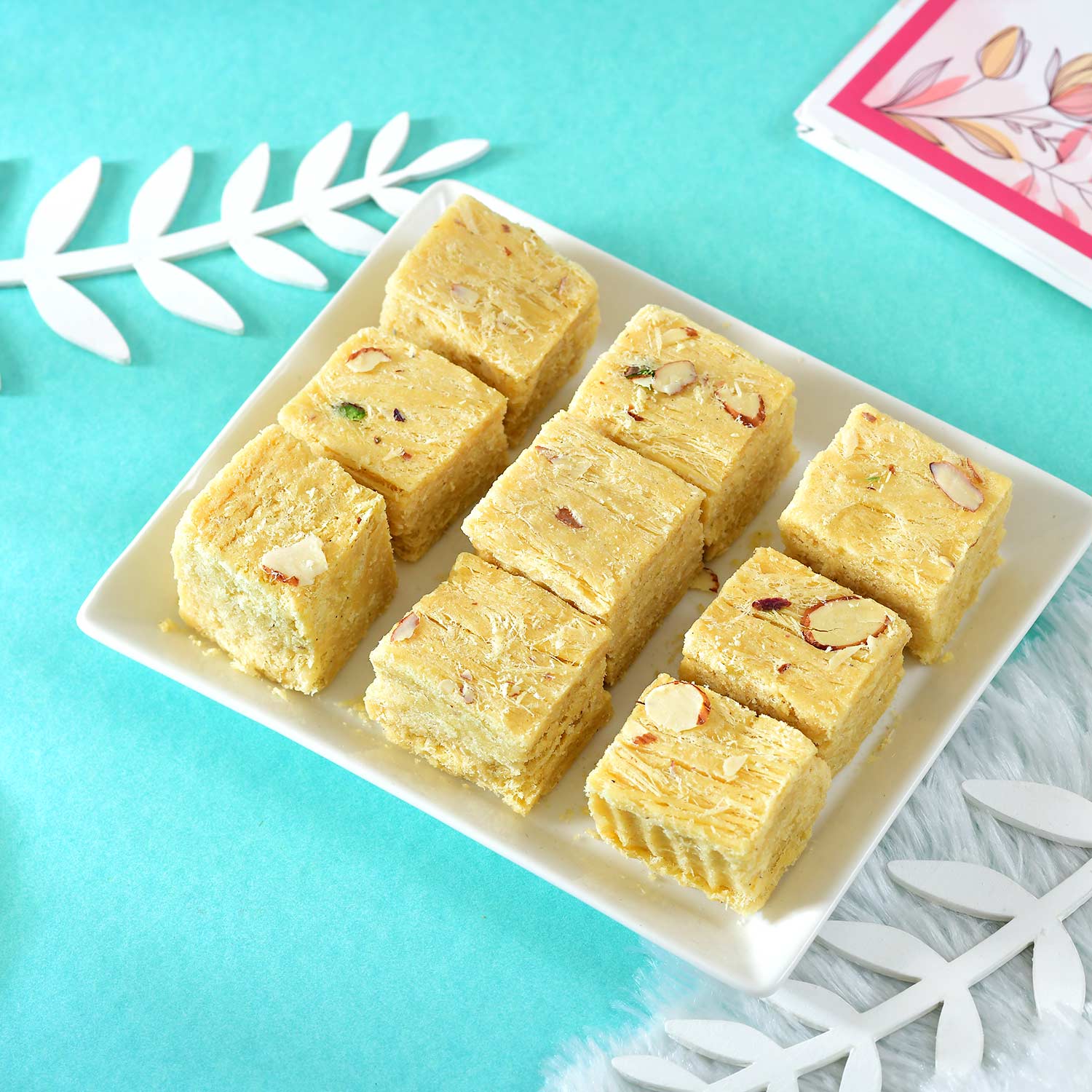 Evil-Eye Protection Rakhi With Sweets