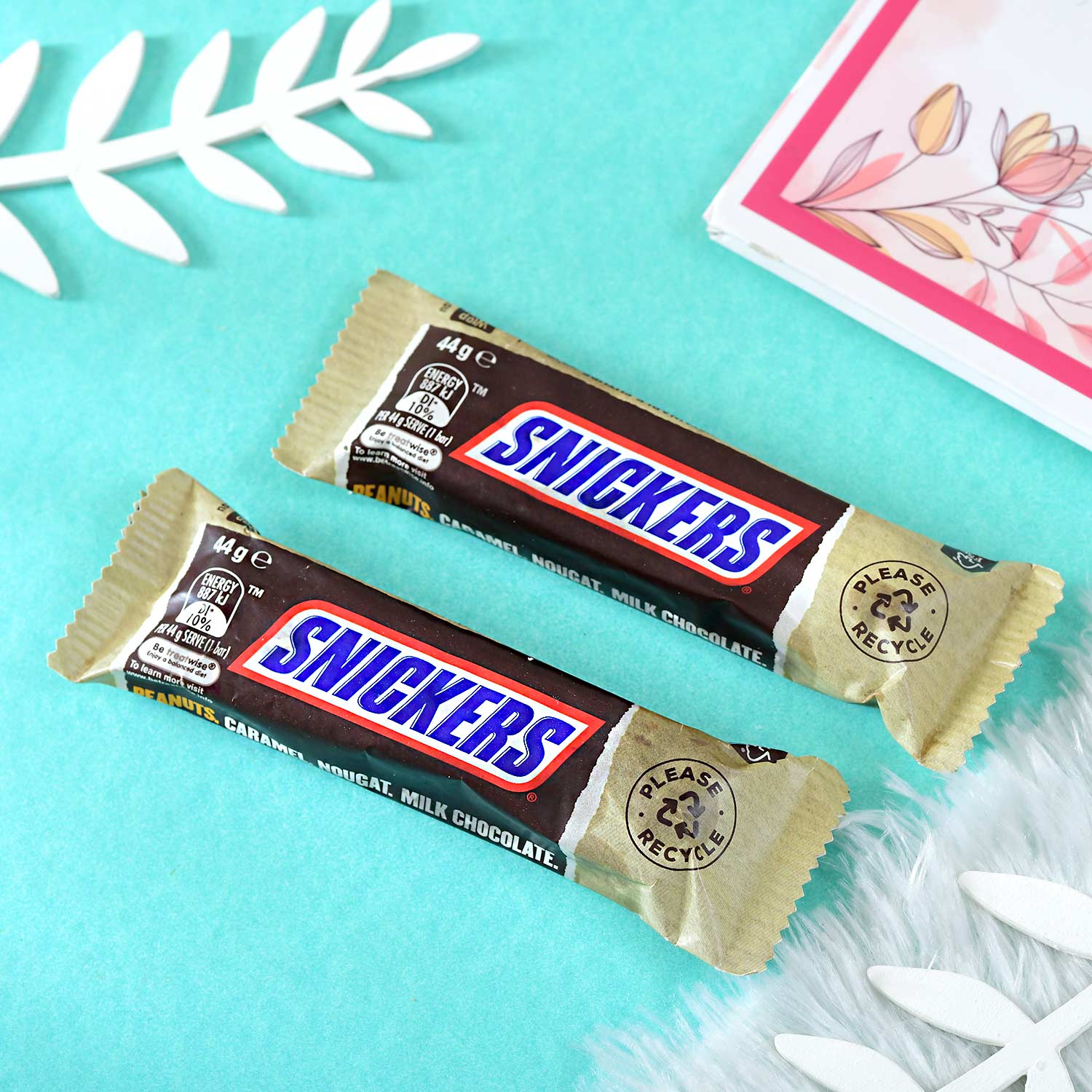Religious Khanda Sahib Rakhi With Snickers