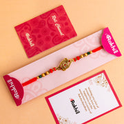 Fancy Golden Flower Rakhi