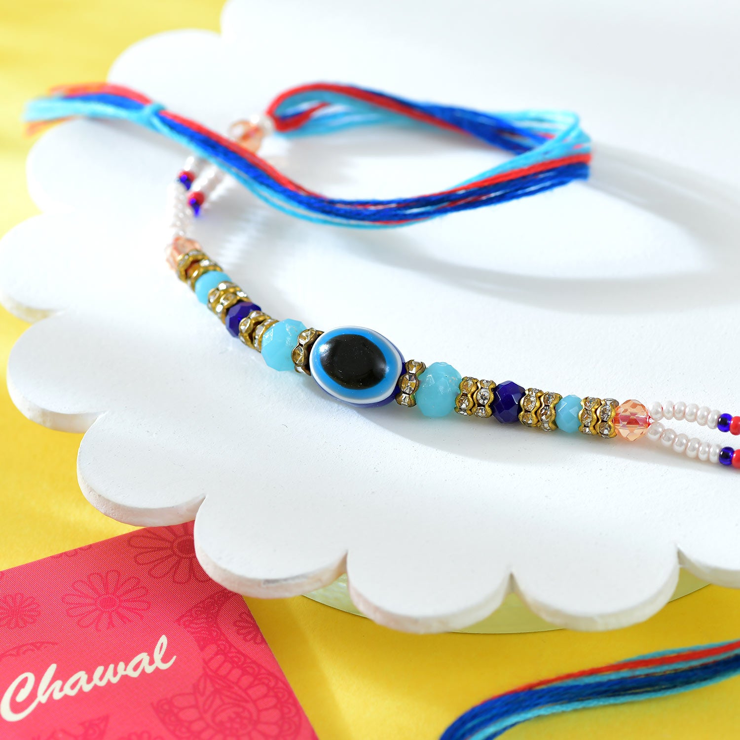 Royal Raja Rani Rakhi Set