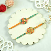 2 Colorful Viberant Rakhi