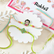 Beautiful Set Of Bhai Bhatija Rakhi