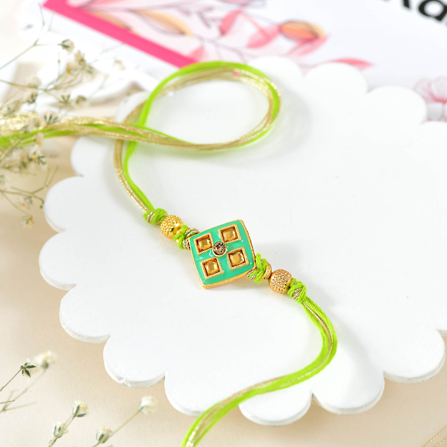 Beautiful Set Of Bhai Bhatija Rakhi