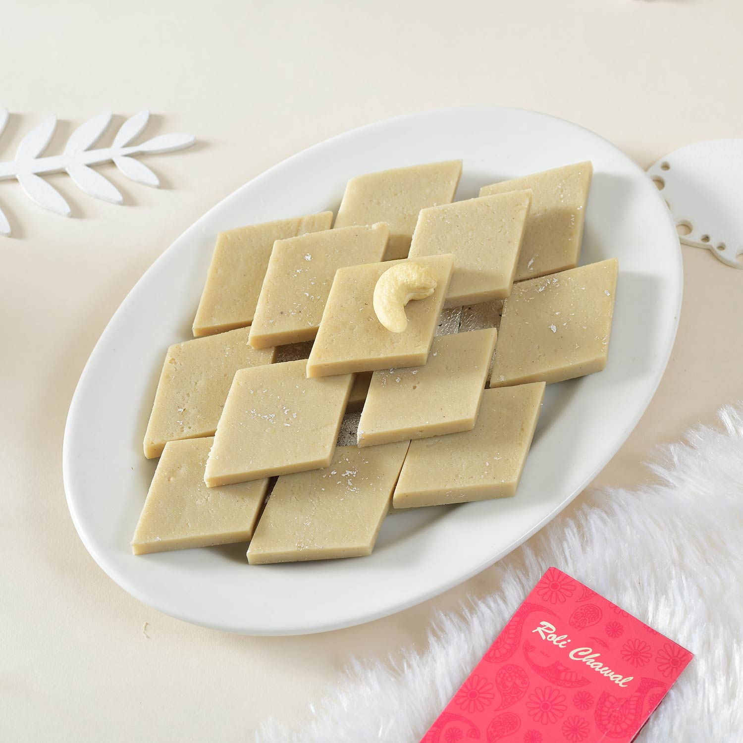 Ik Onkar & Kid Rakhi With Kaju Katli and Dry Fruits