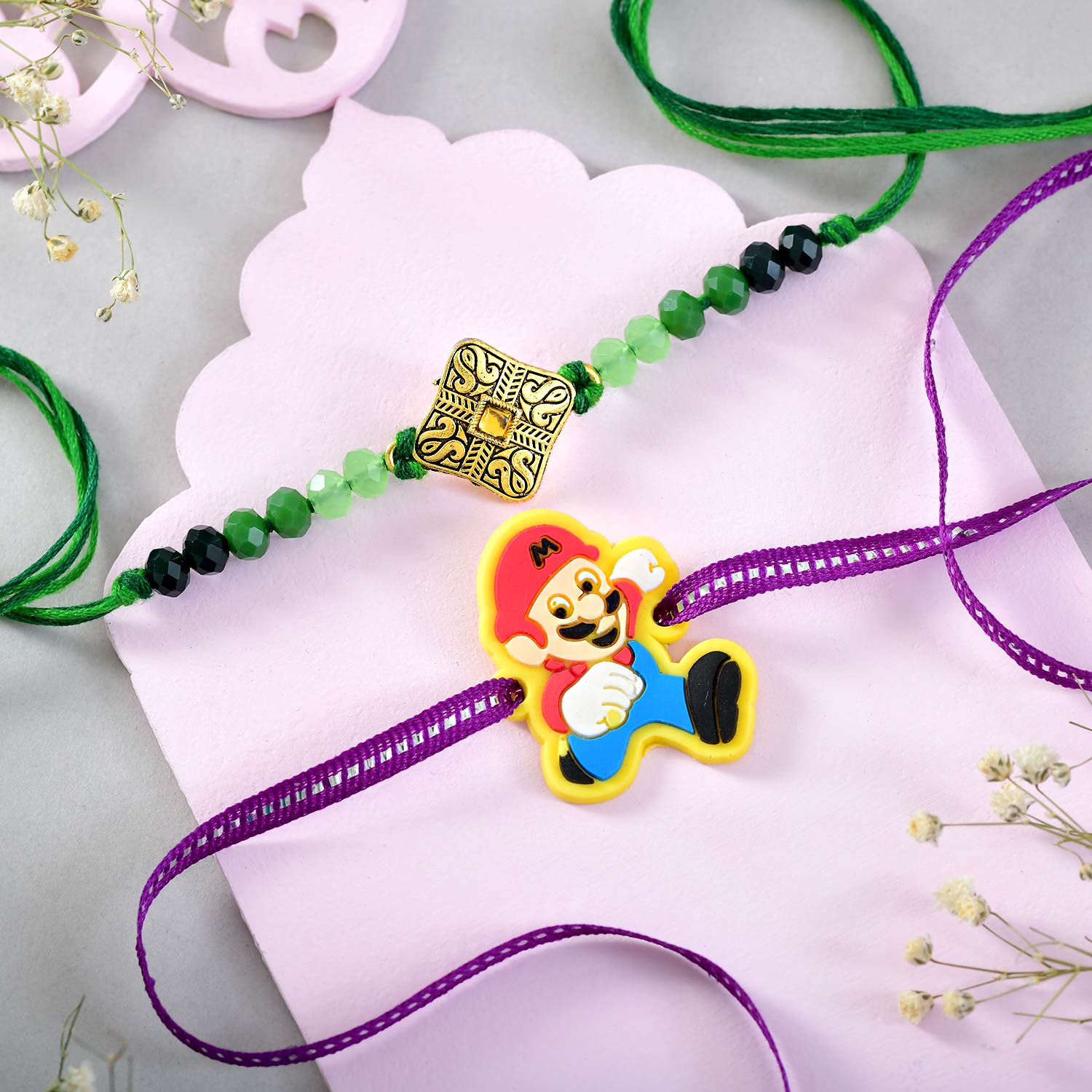 Bhai Bhatija Traditional Rakhi Set