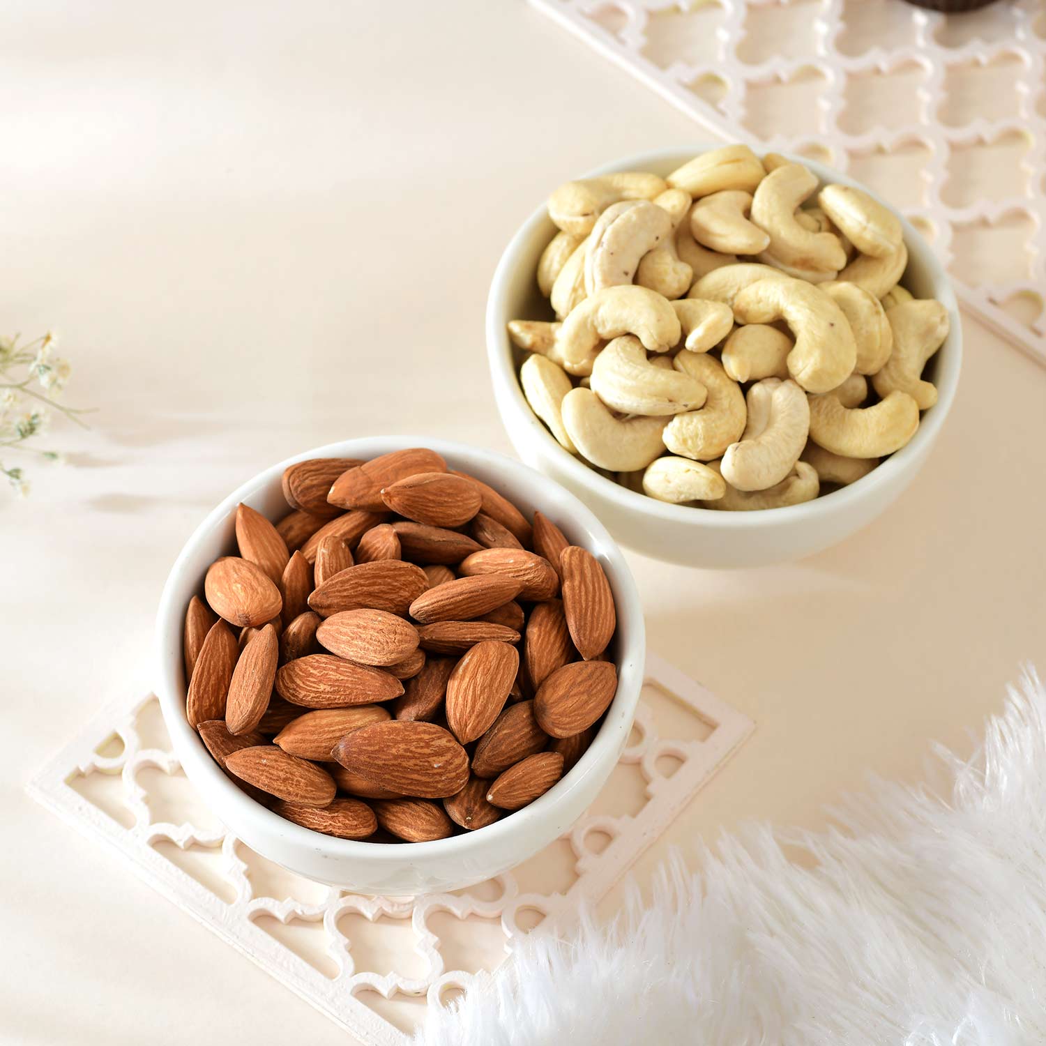 3 Evil Eye Protection Rakhi With Dry Fruits