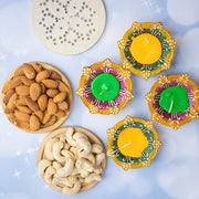 Diwali Celebration With Cashew And Almonds