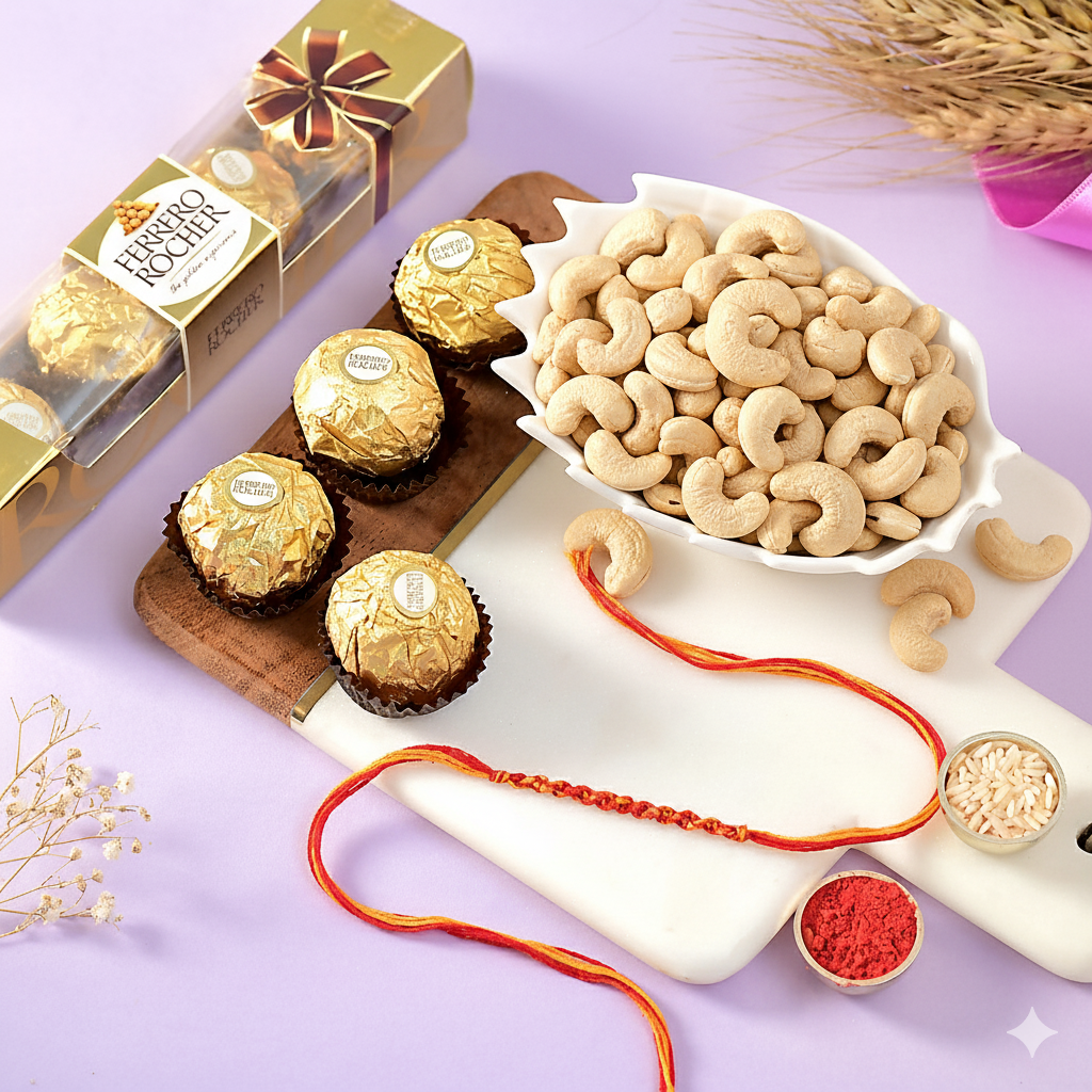 Bhaidooj Kalava With Ferrero & Cashews