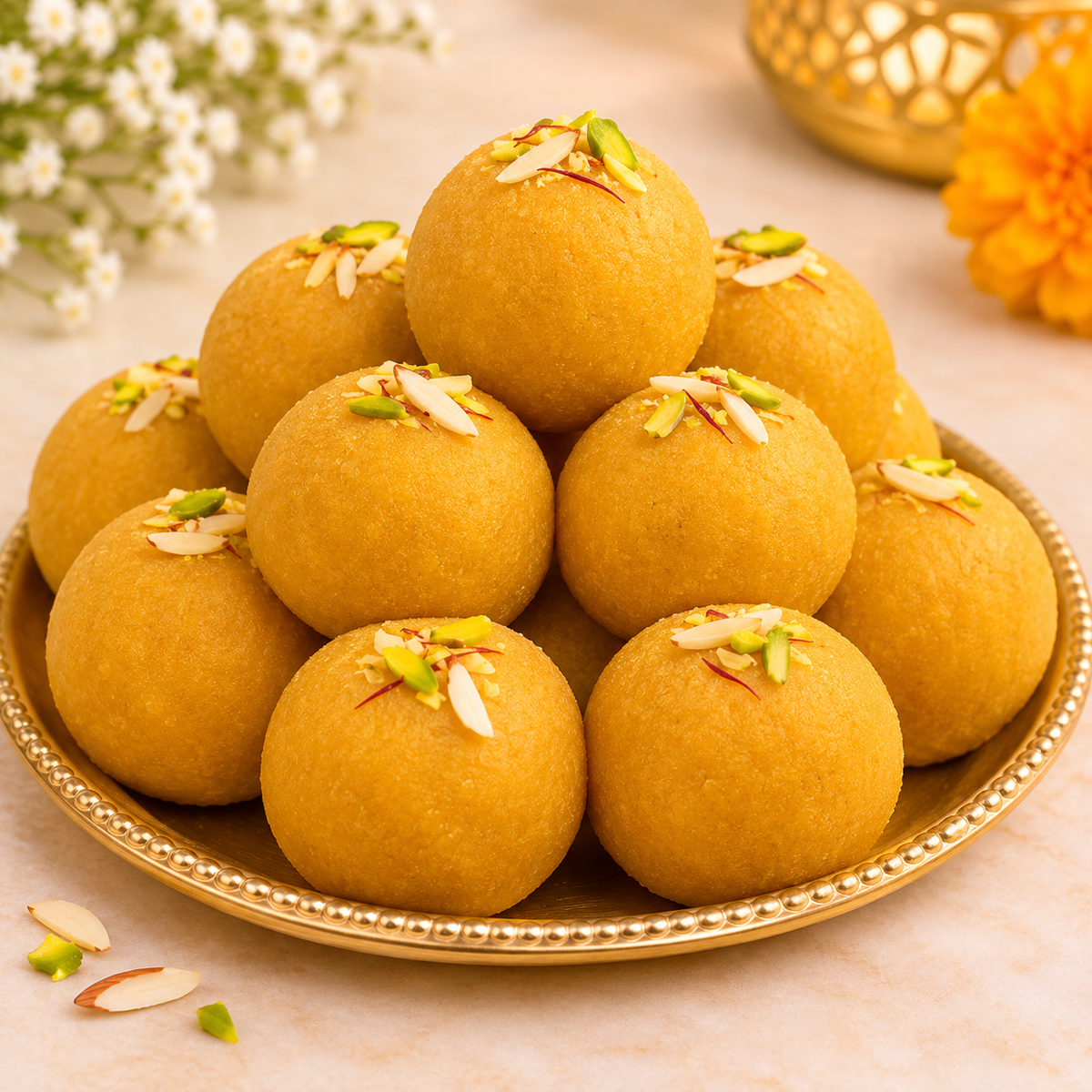 Besan Laddu For All Celebrations