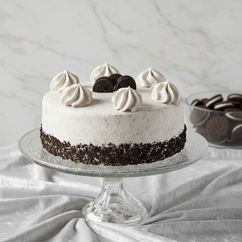 Cookie And Cream Cake