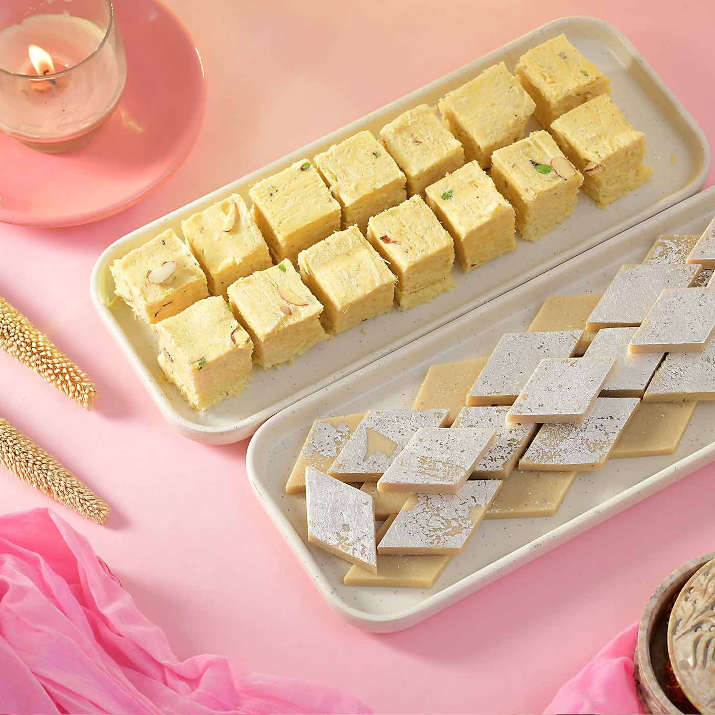 Soanpapdi Kaju Katli Hamper