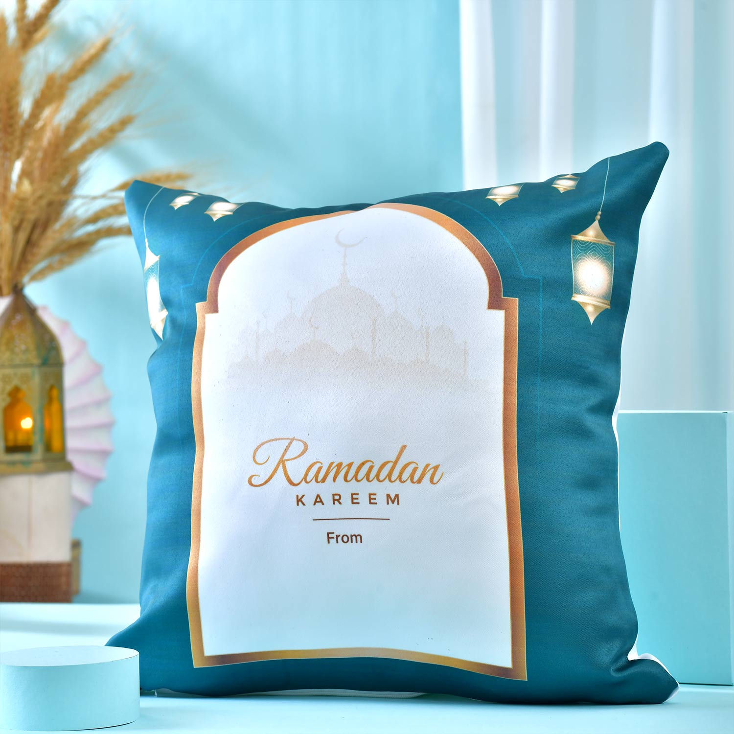 Ramadan Special Name Printed Cushion