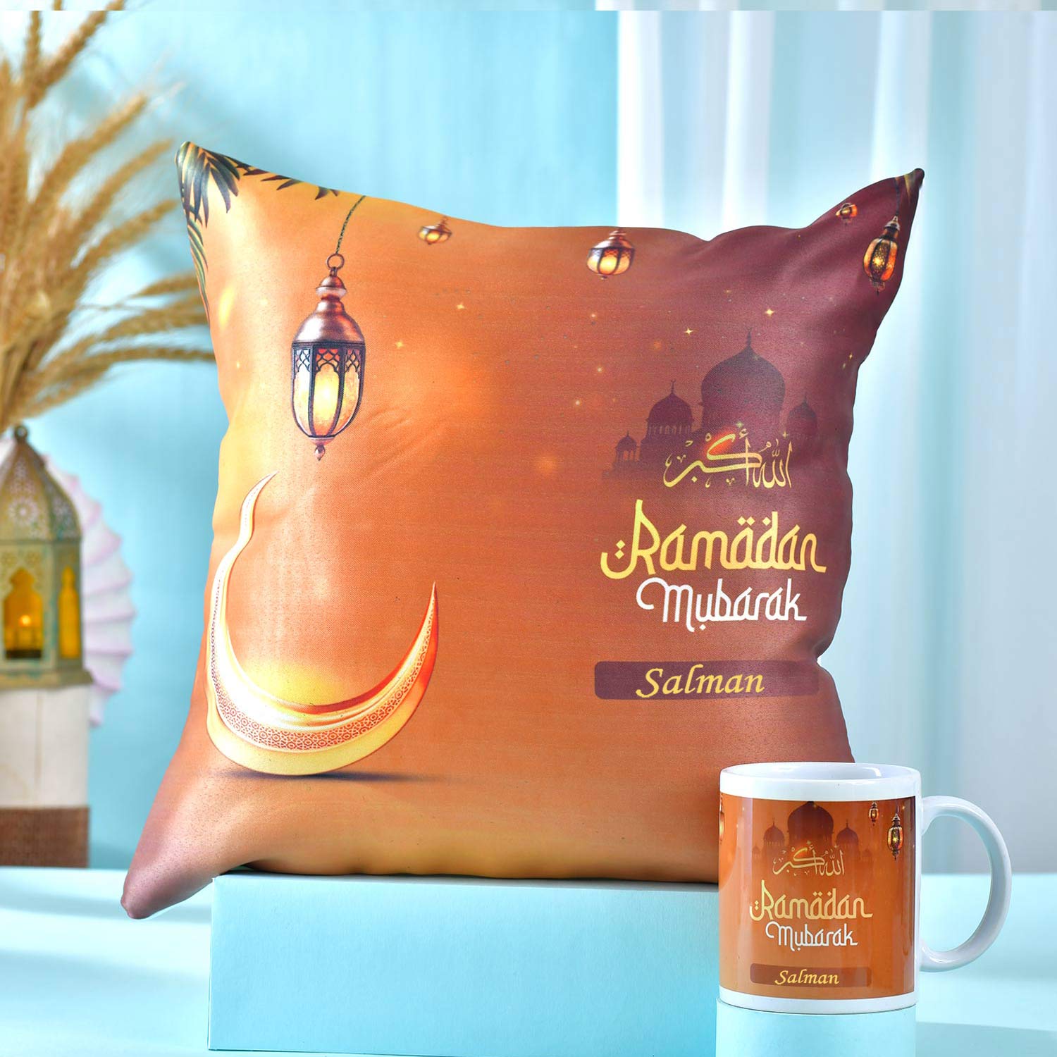 Personalized  Ramadan Hamper With Baklava and Pistachios