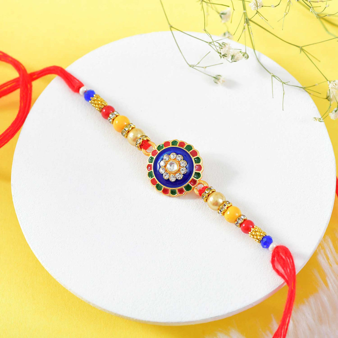 Traditional Mandala Art Rakhi Hamper