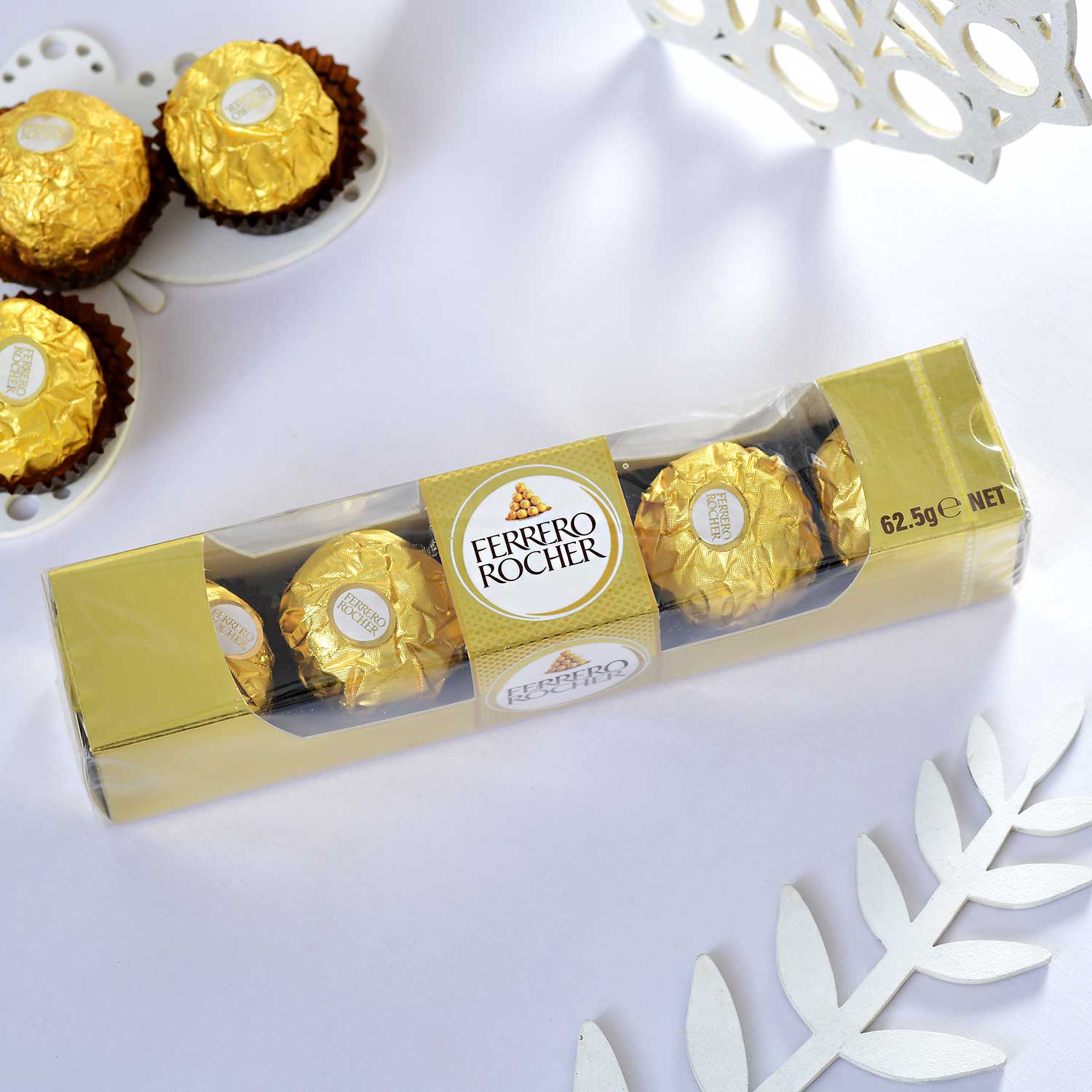 Kid's Little Krishna Rakhi With Ferrero Rocher Chocolate
