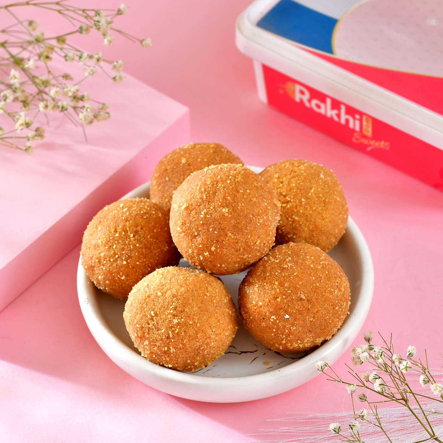 Genuine Rudraksh Rakhi Festive Hamper