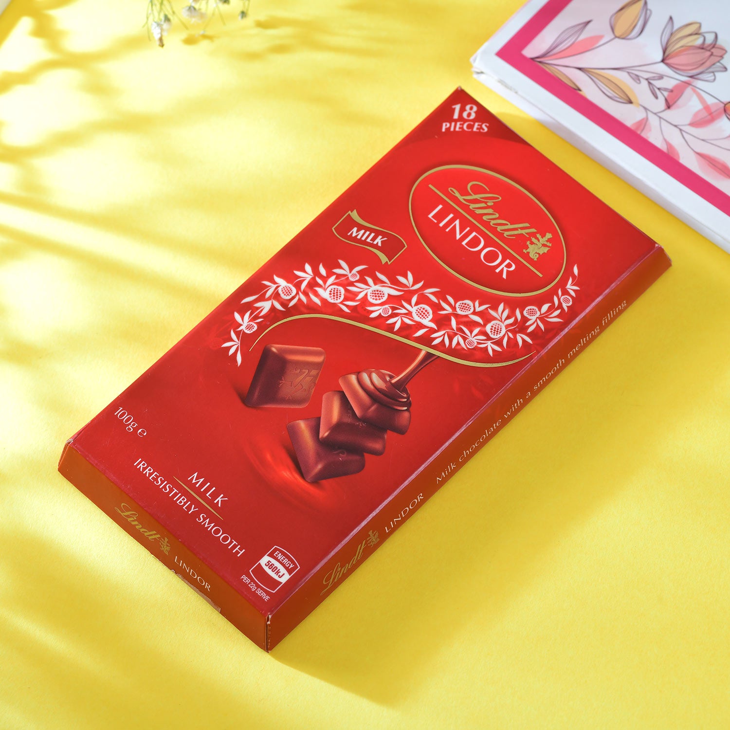 Royal Raja Rani Rakhi With Lindt Lindor Bar