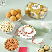 Rajwadi Bhaiya Bhabhi Rakhi Hamper