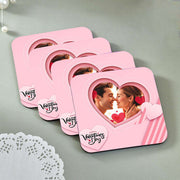 Valentine's Day Personalized Tea Coasters