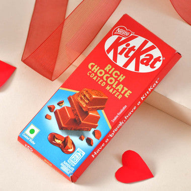 Anniversary Gift of Photo Mug with Kit Kat Chocolates and Choco Pie