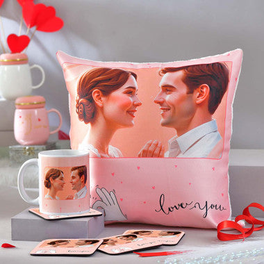 LOVE YOU Personalized Gift Combo